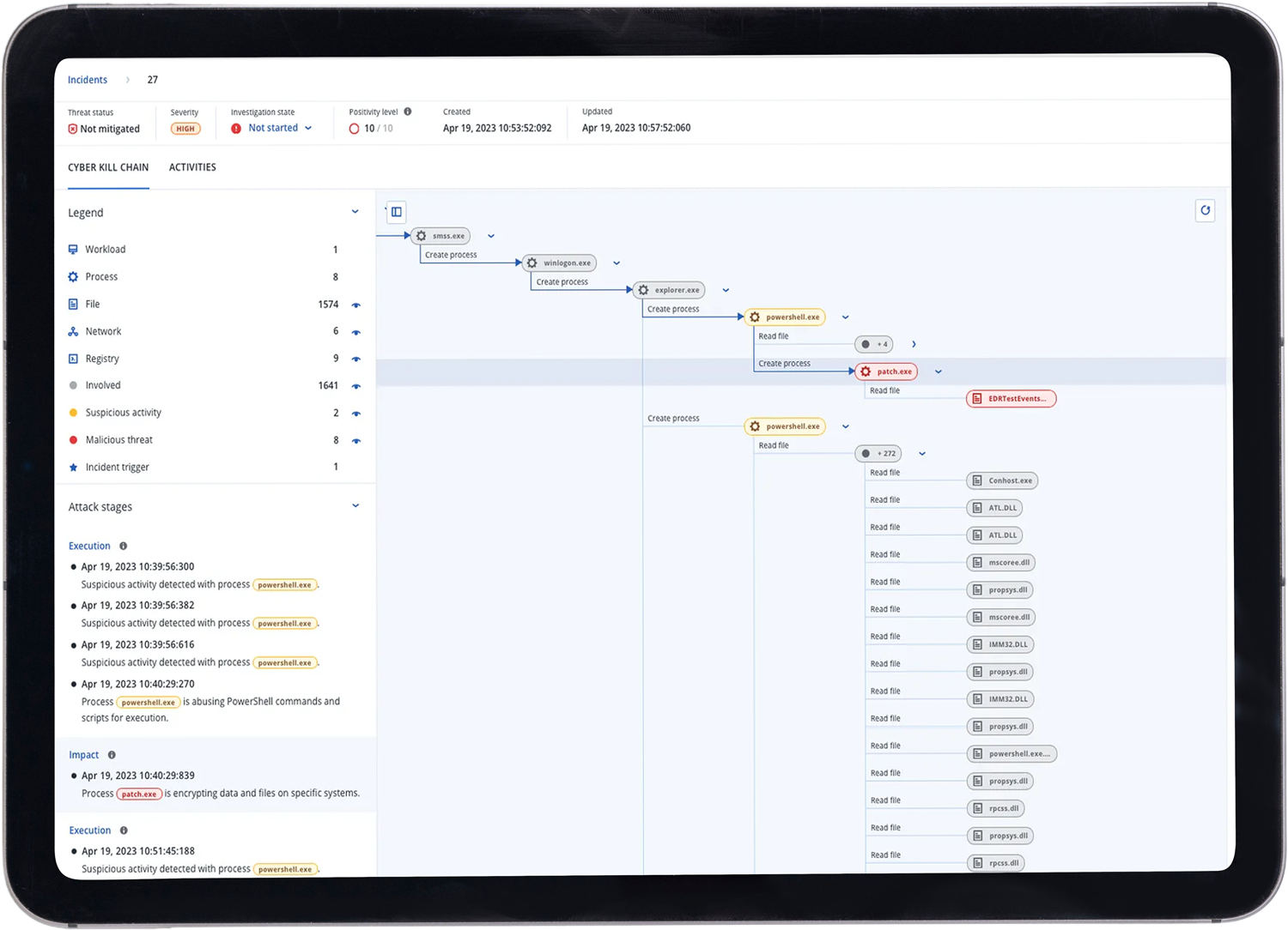 Endpoint detection & response (EDR)