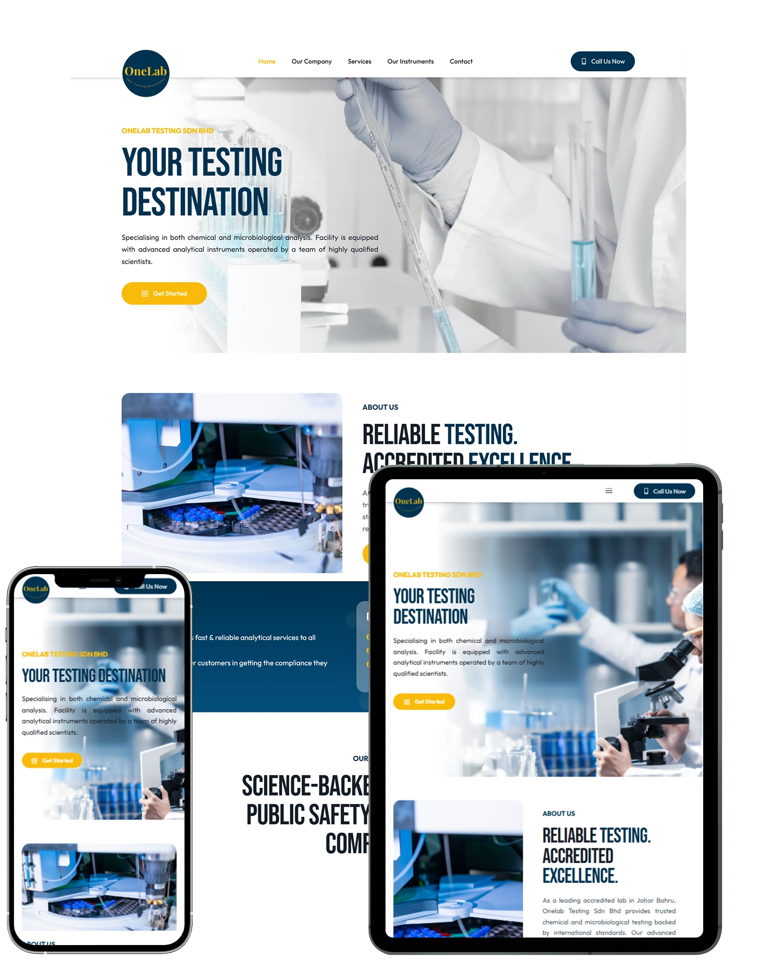 one lab testing
